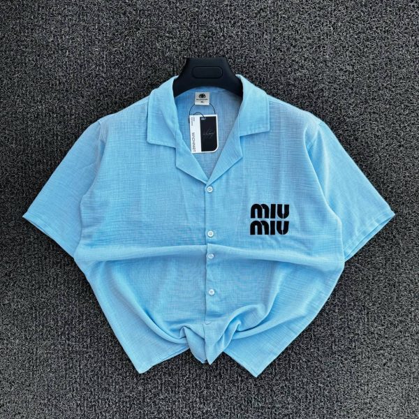 پیراهن آبی miu