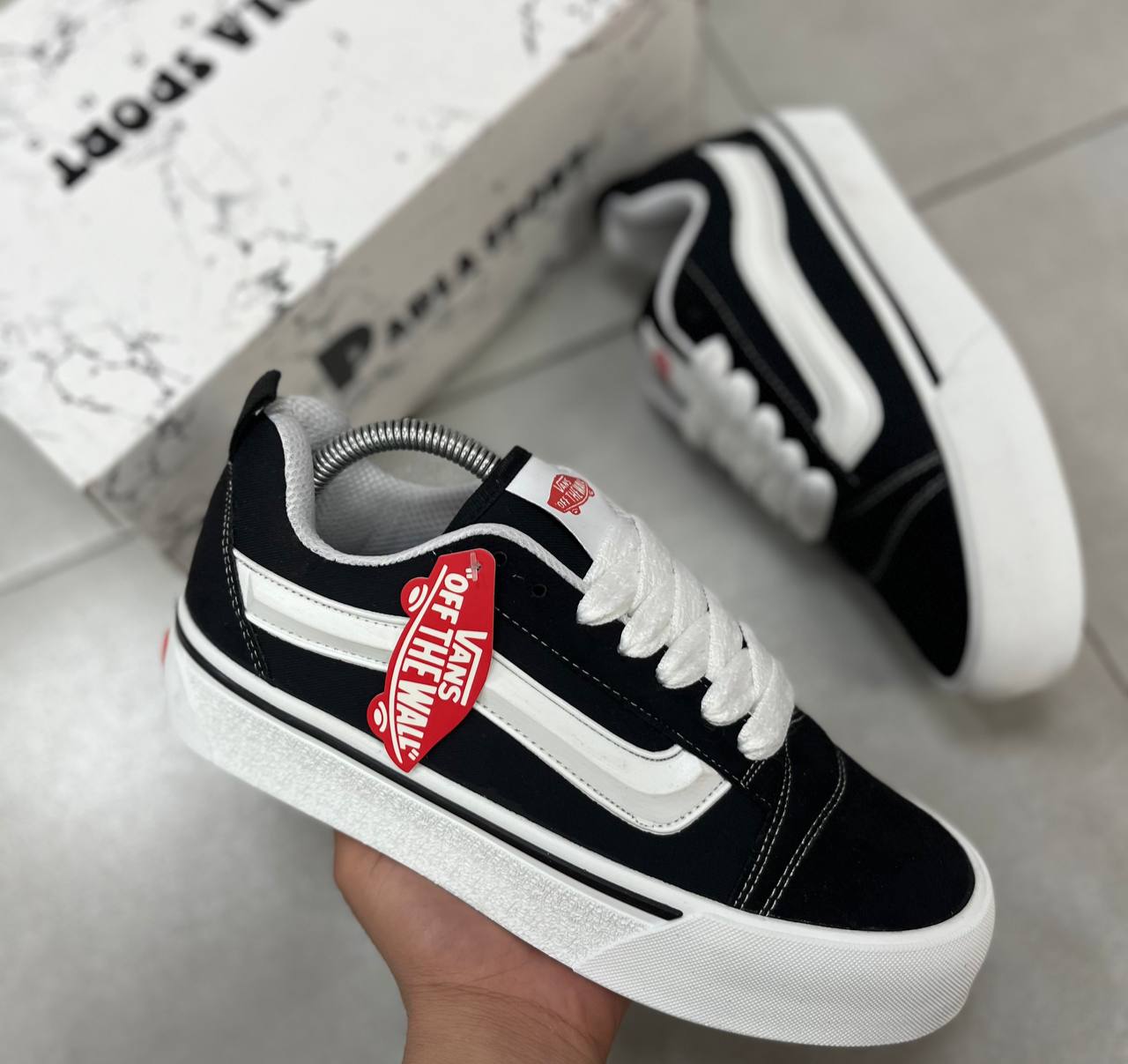 IMG_0687 کتونی اولدسکول مشکی - Image 1