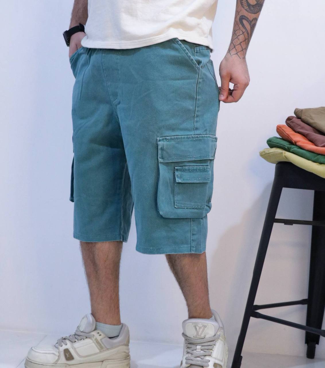 IMG_1460 شلوارک کارگو(۳۰۰۲) - Image 1