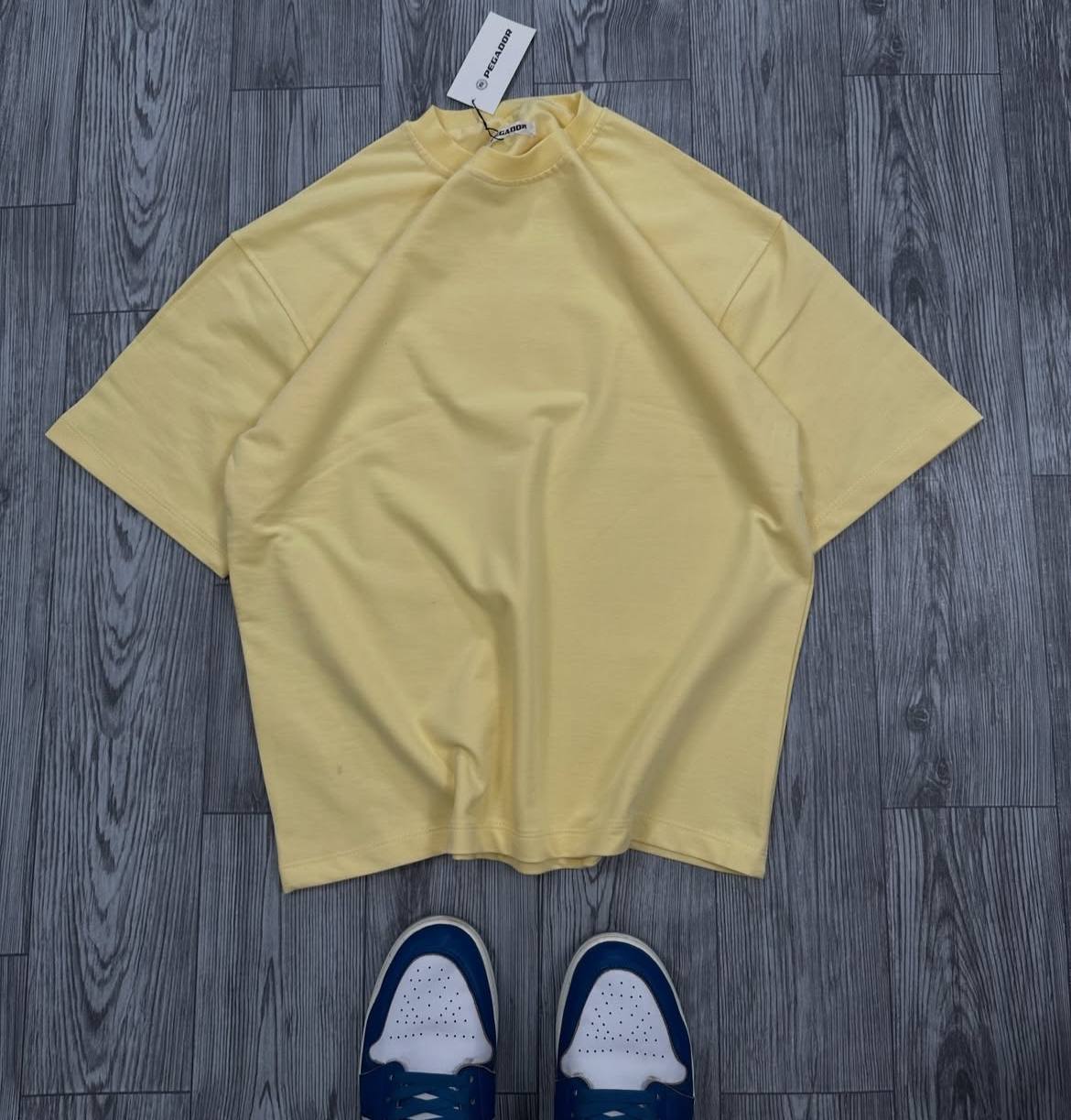 IMG_1598 تیشرت بیسیک زرد - Image 1