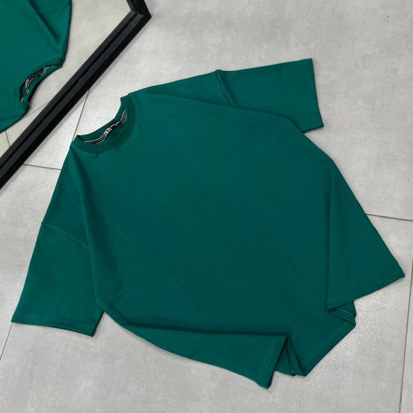 تیشرت بیسیک سبز ۱