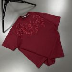 تیشرت زرشکی گلدوزی (۲۶)