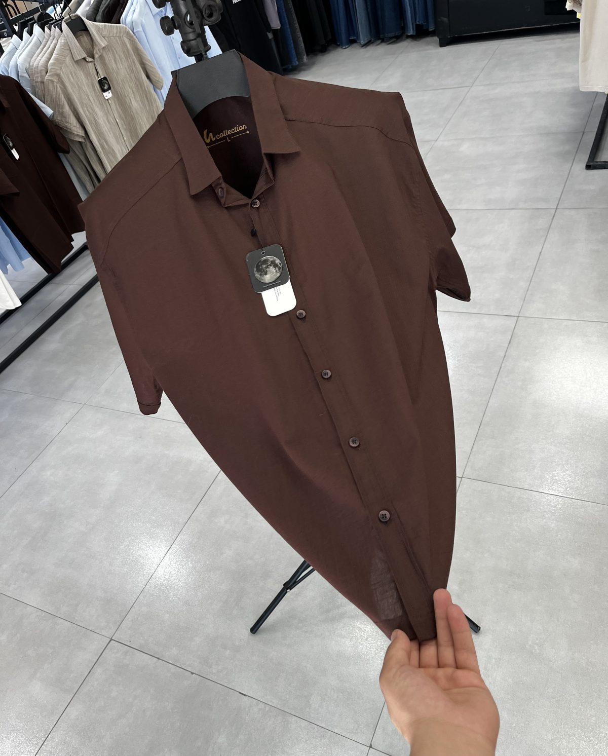 پیراهن قهوه ای 6002 - Image 1
